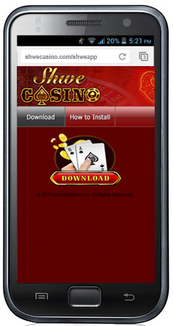 shwe casino app